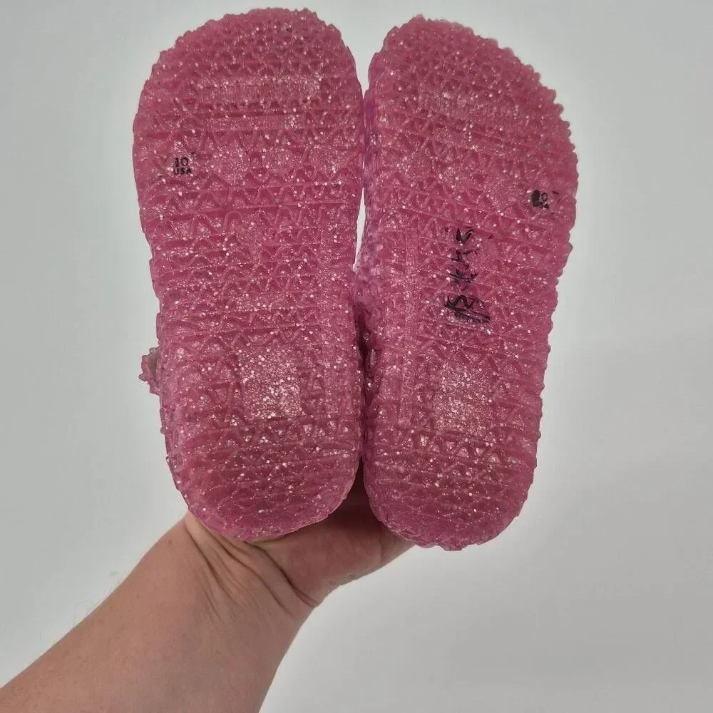 Mini Melissa Campana Mary Jane Girls Shoes Pink Size 10